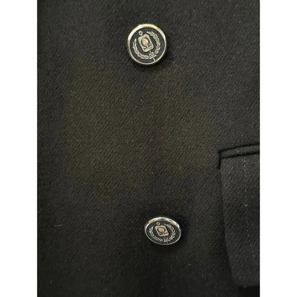 Vintage Le Chevron Double Breasted Wool Sport Coat size 38 - Picture 9 of 9